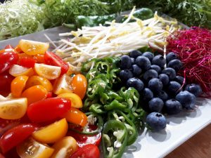 Salat-Zutaten