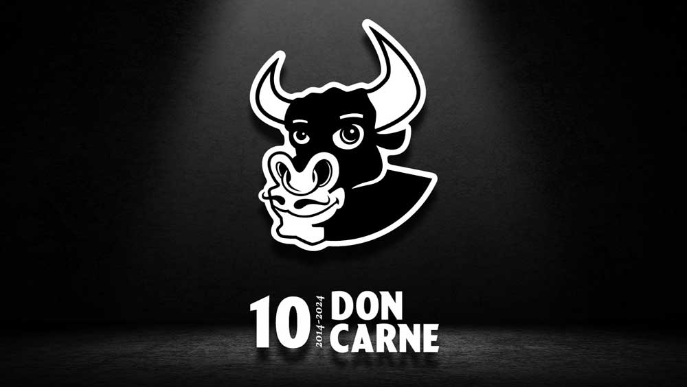 10 Jahre Don Carne Logo