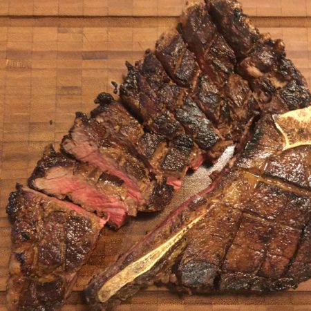 Porterhouse Steak frittieren