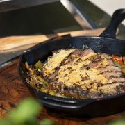 Überbackenes Flank Steak