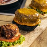 Beef and Chicken Burger