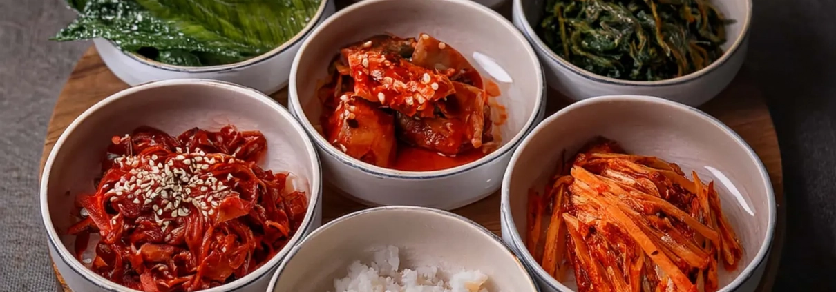 Beilagen fürs Korean-BBQ