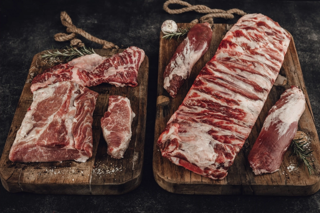 Iberico Belotta Secreto und Rippchen