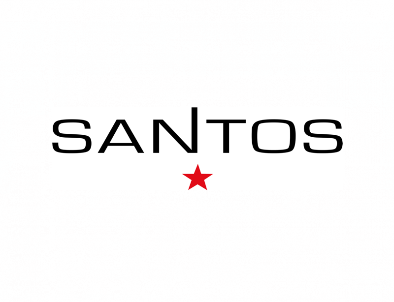 Das Logo von Santos