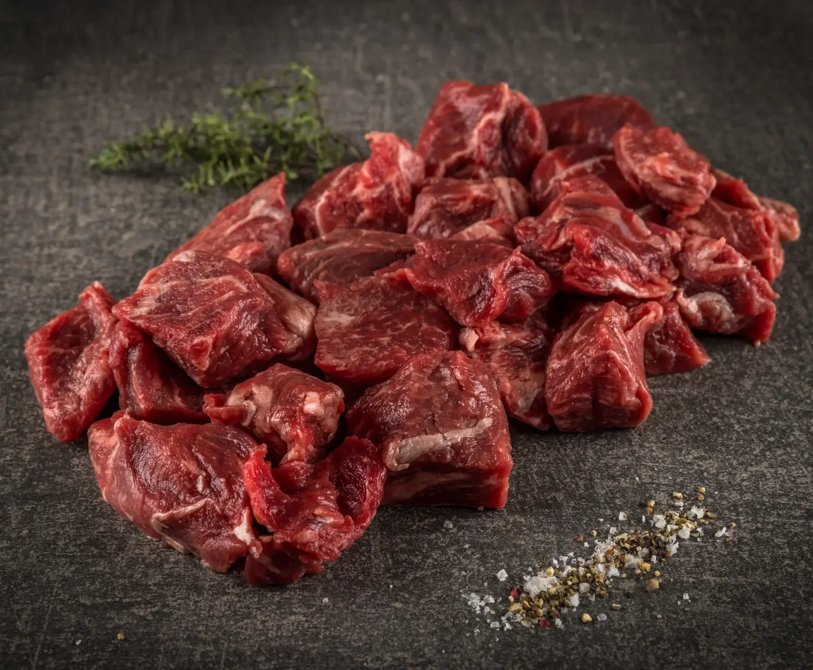 Spanisches Demadura Dry Aged Gulasch 400 g schockgefrostet