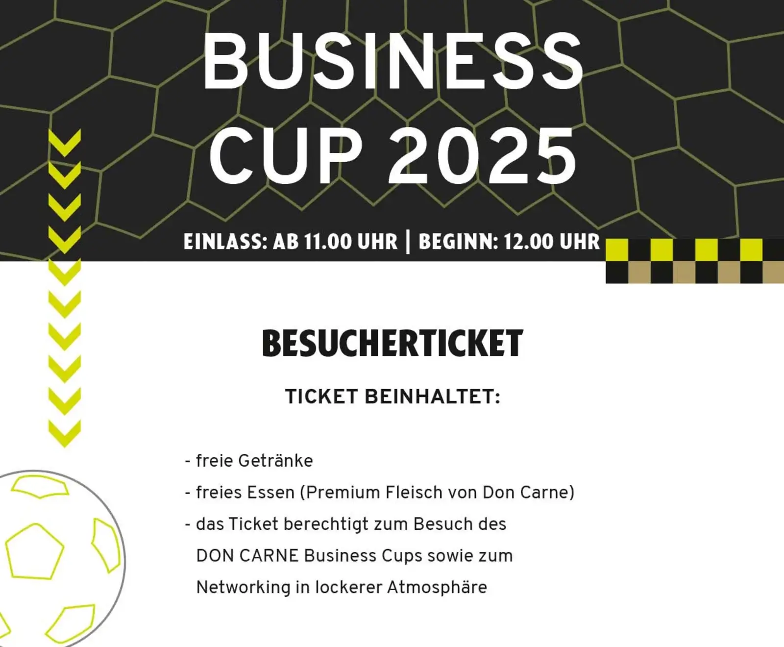 Besucher Ticket 