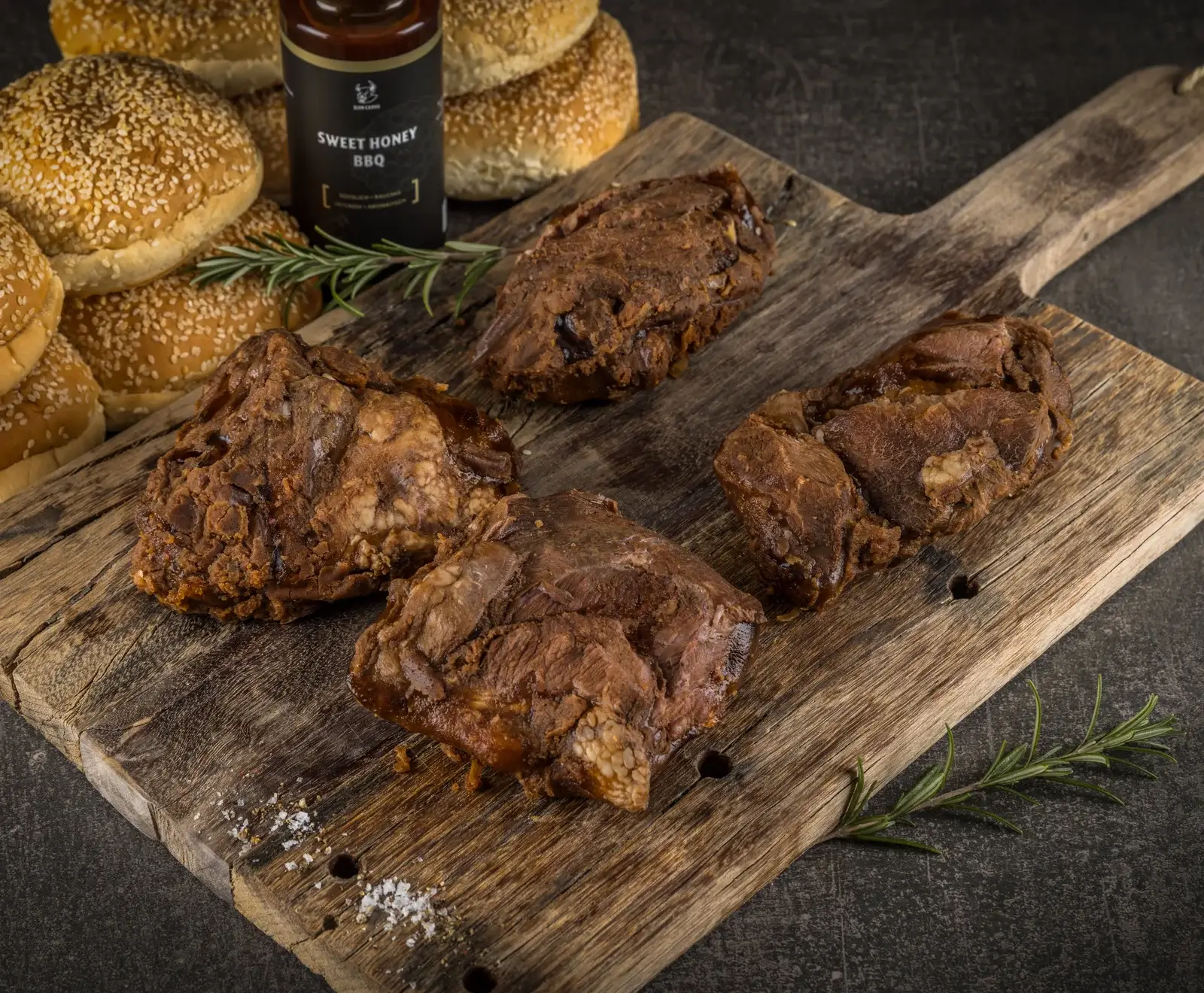 Grillpaket „Pulled Beef Burger“ 