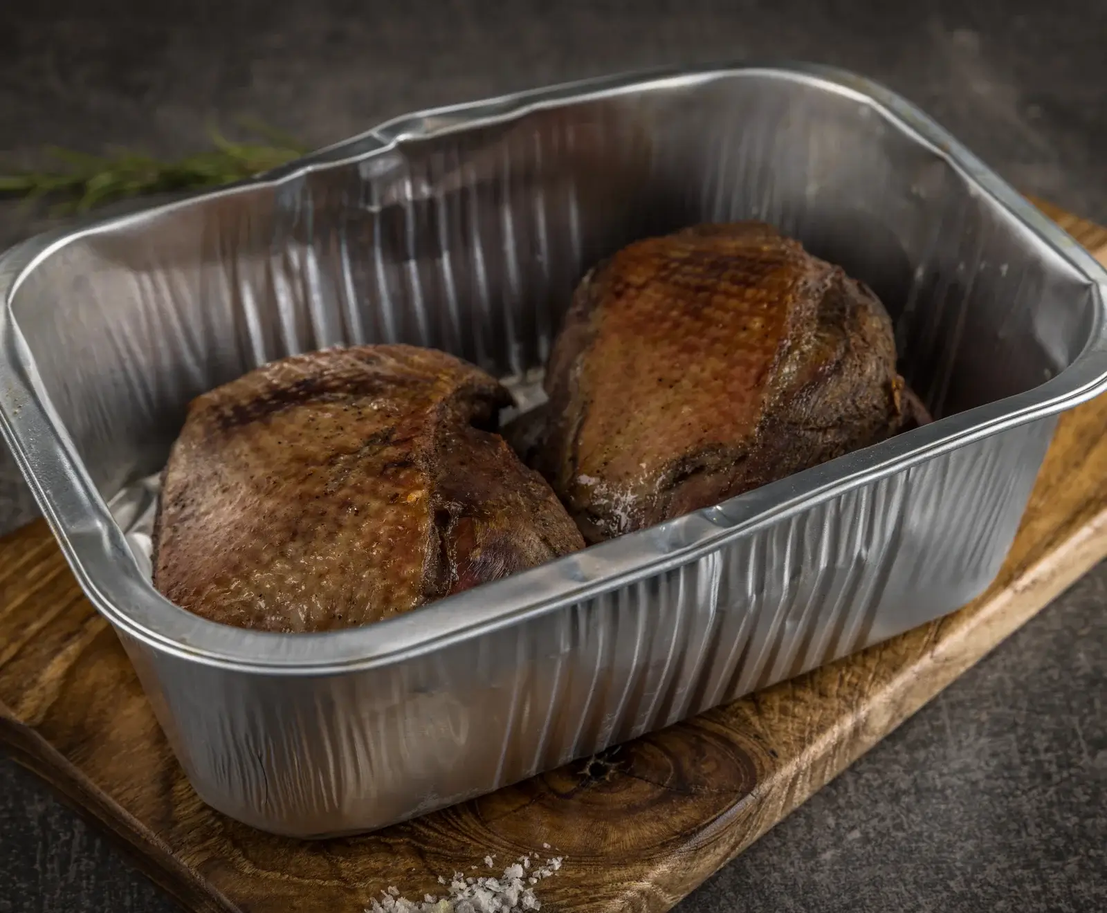 Koluda Gänsebrustfilets sous-vide vorgegart
