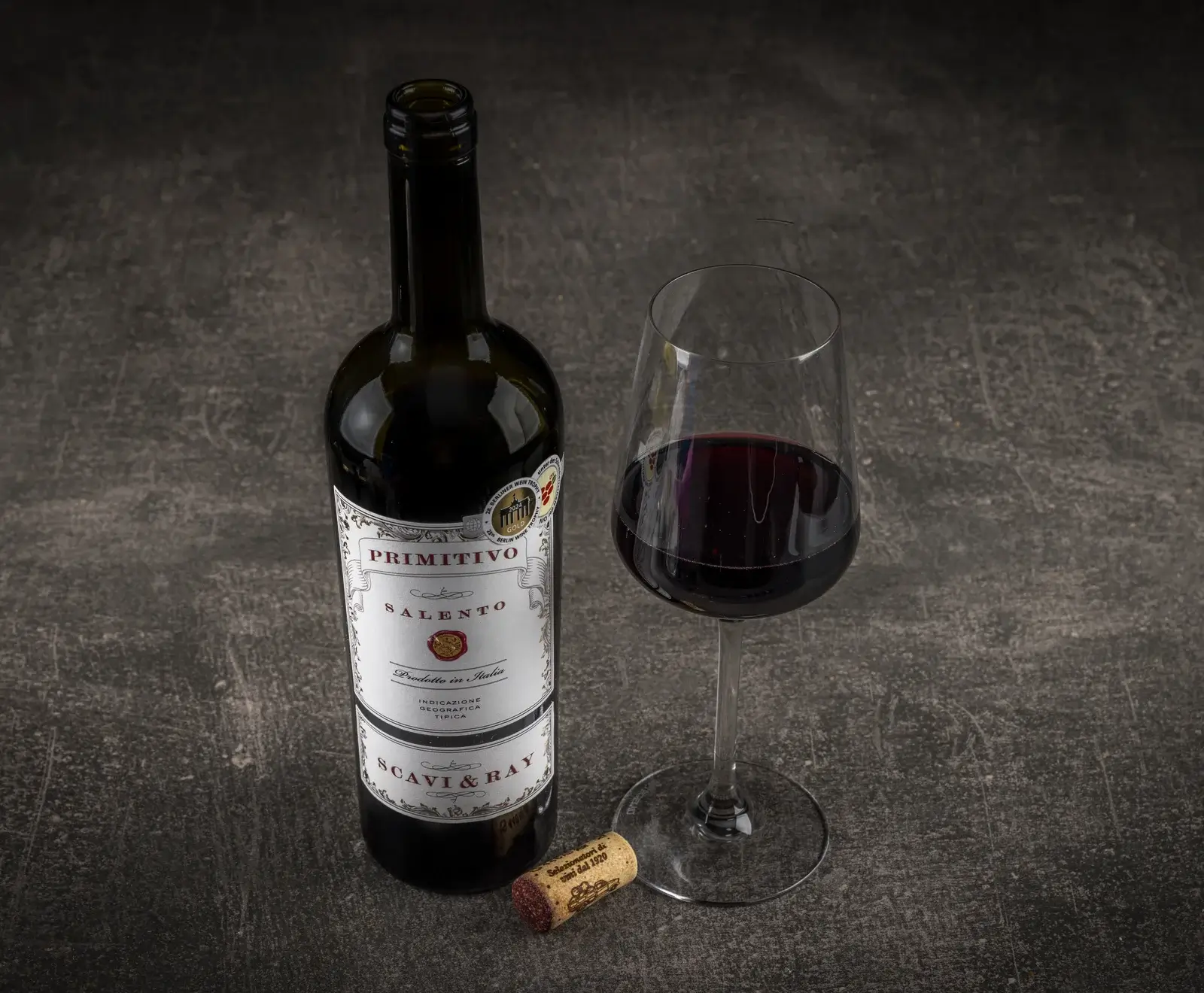 Rotwein „Primitivo Salento“