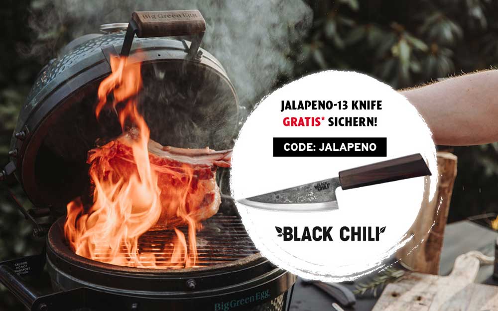 Black Chili Messer gratis Gratis Black Chili Messer Jalapenos-13 Knife ab einem MBW von 189€