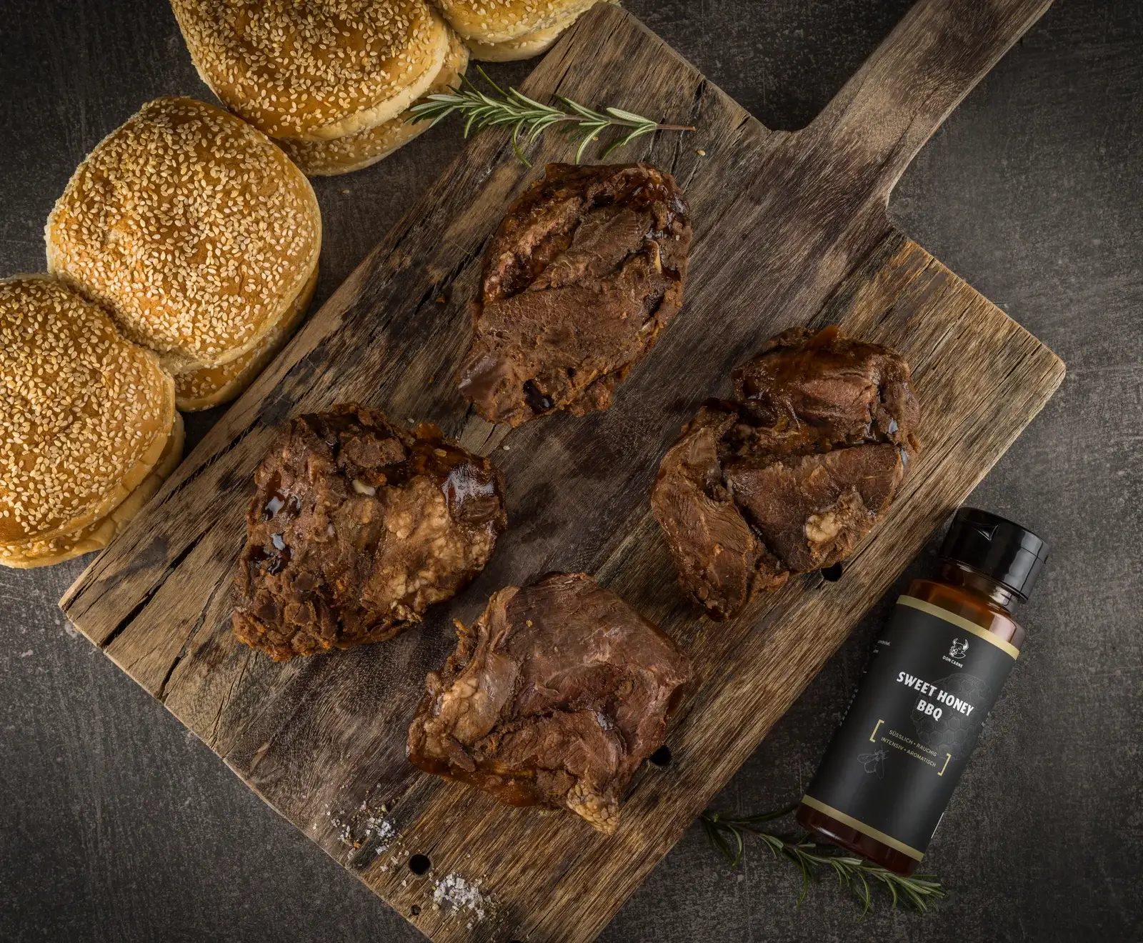 Grillpaket „Pulled Beef Burger“ 