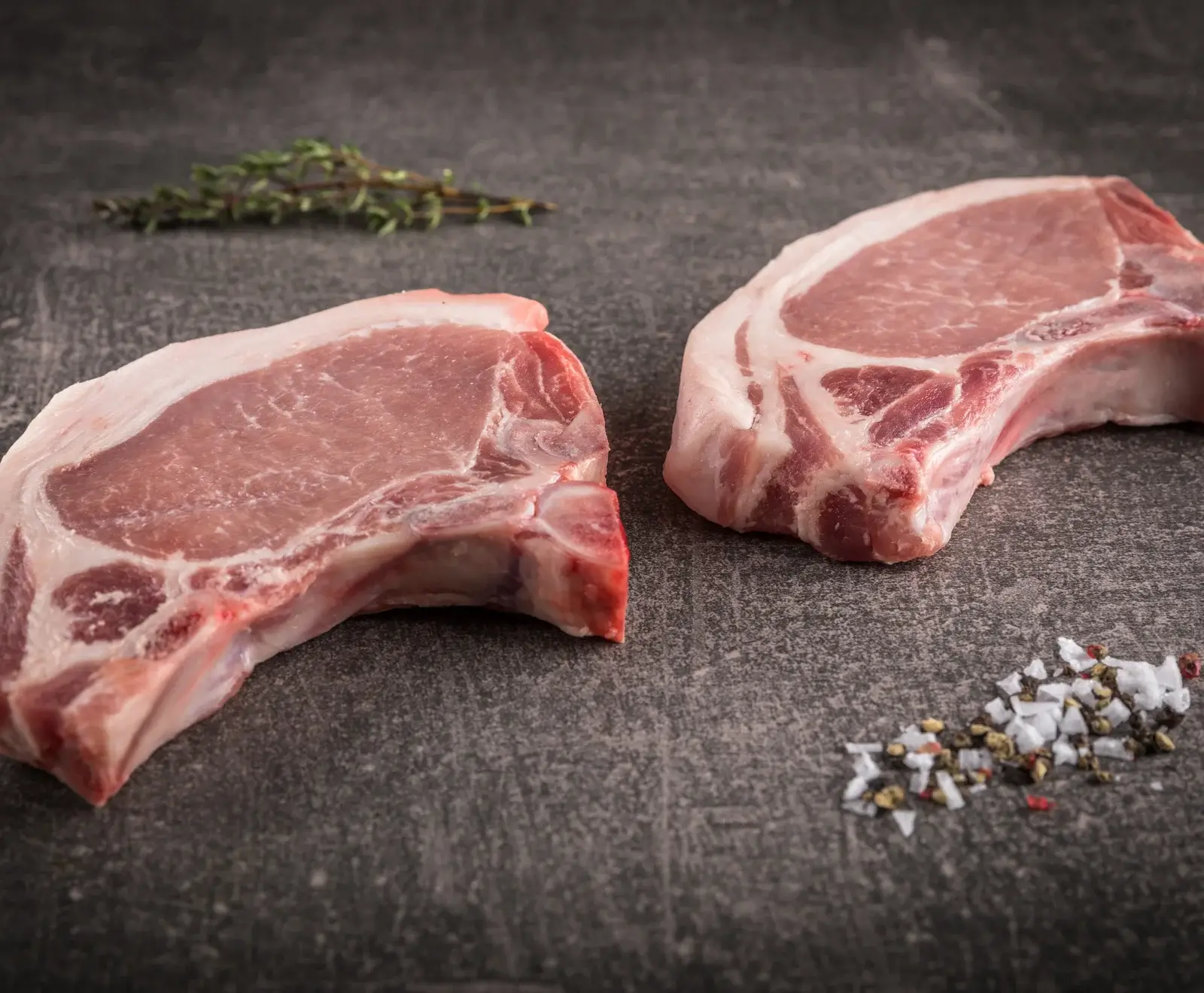Duroc Schwein Kotelett 600 g schockgefrostet