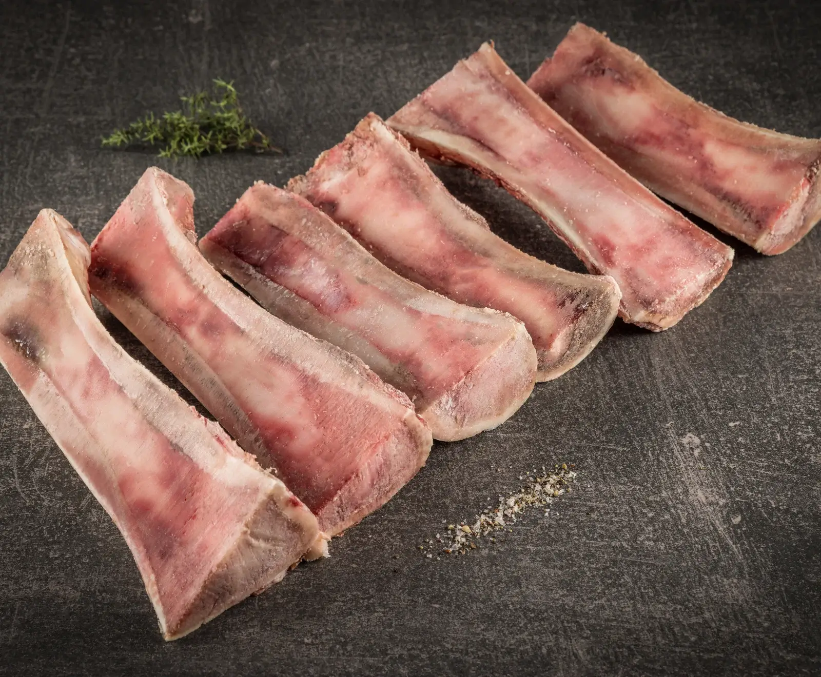 Spanische Demadura Dry Aged Markknochen 2500 g schockgefrostet