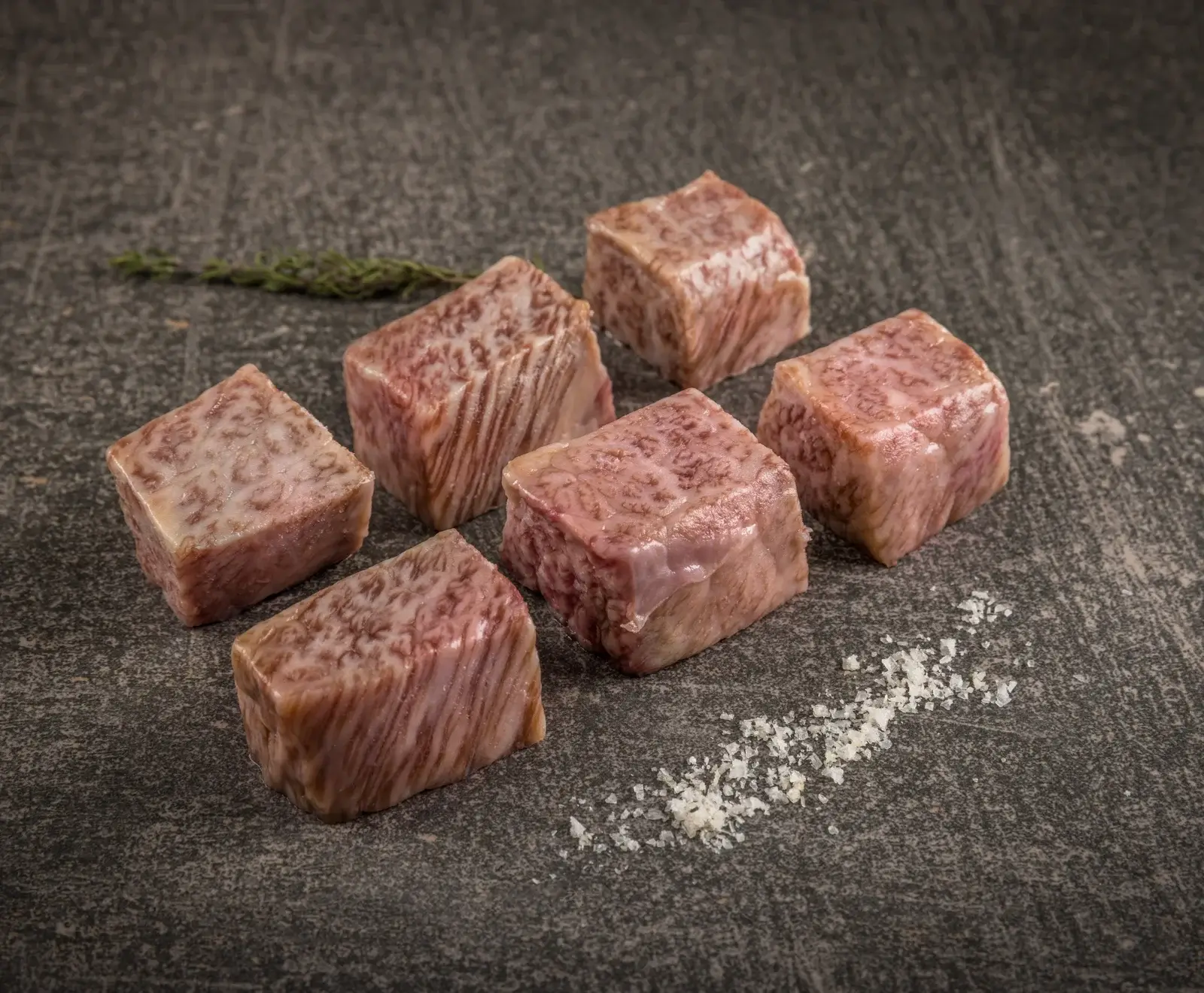 Japanisches Wagyu Rib Eye Cap Würfel A5