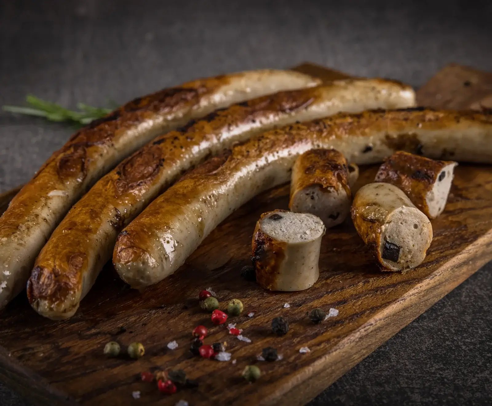 Getrüffelte Kalbsbratwurst 