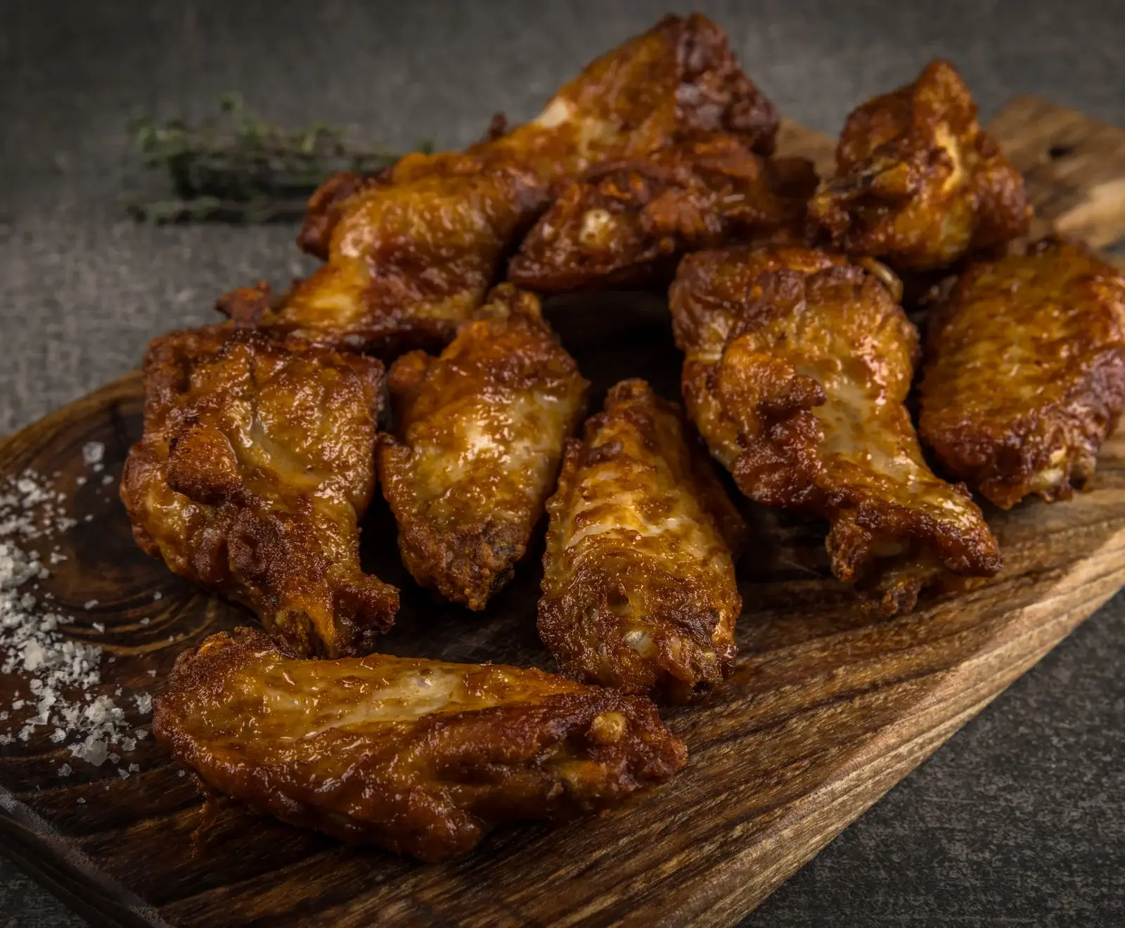 BBQ Chicken Wings vorgegart