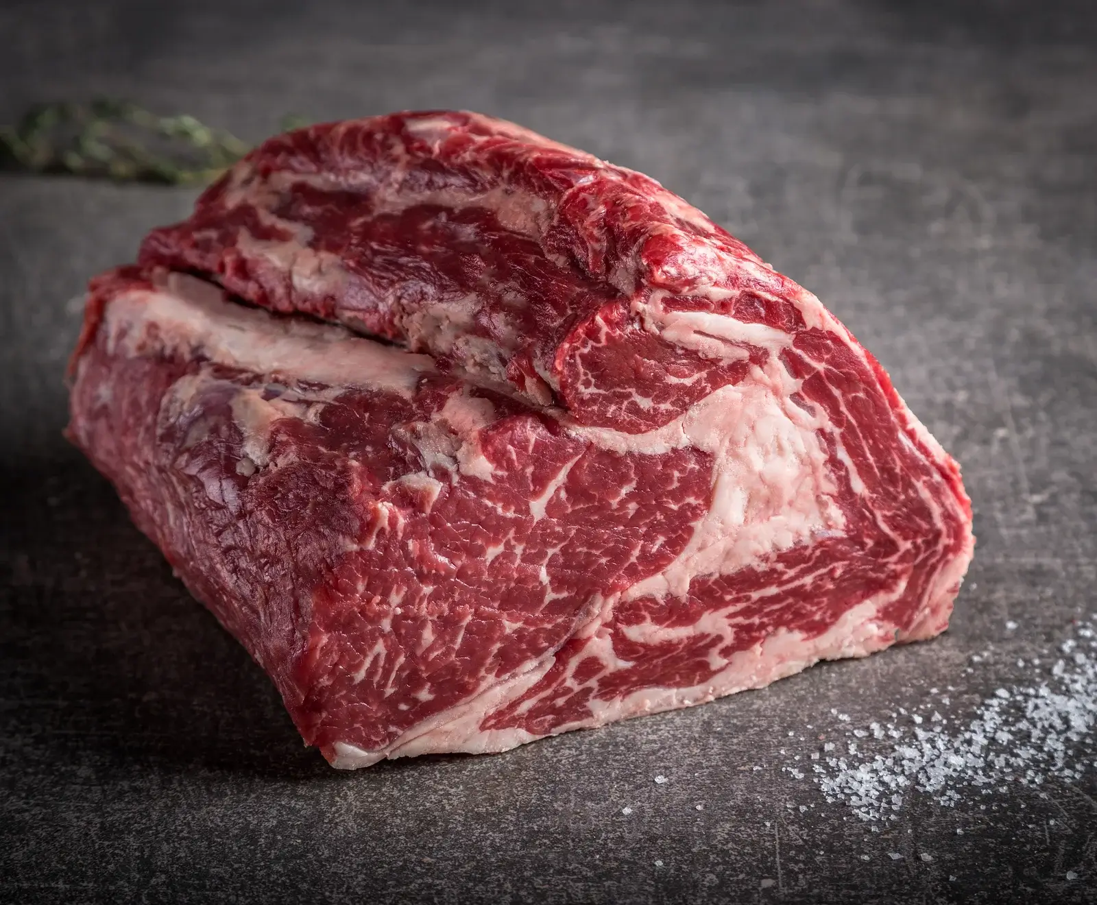 Australisches Black Angus Rib Eye