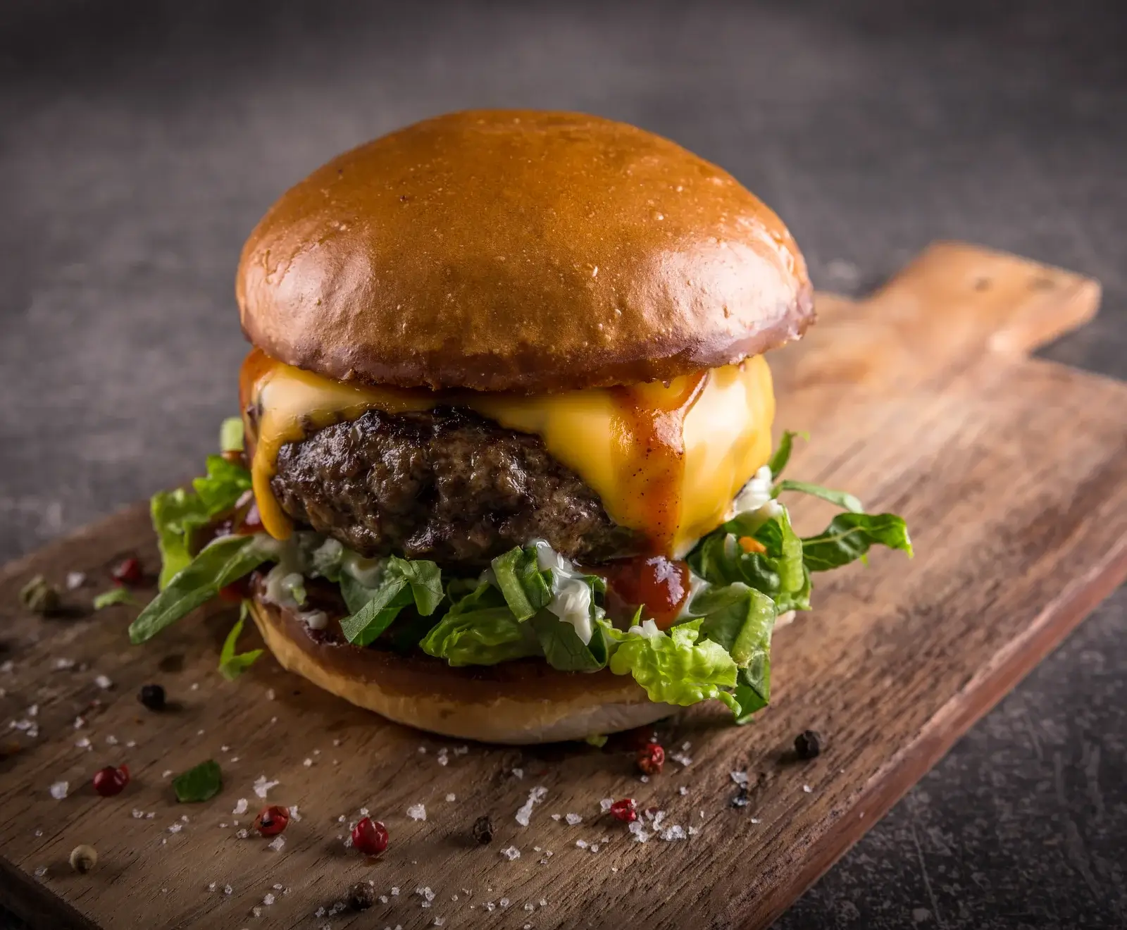 US Black Angus Dry Aged Burger Patty 