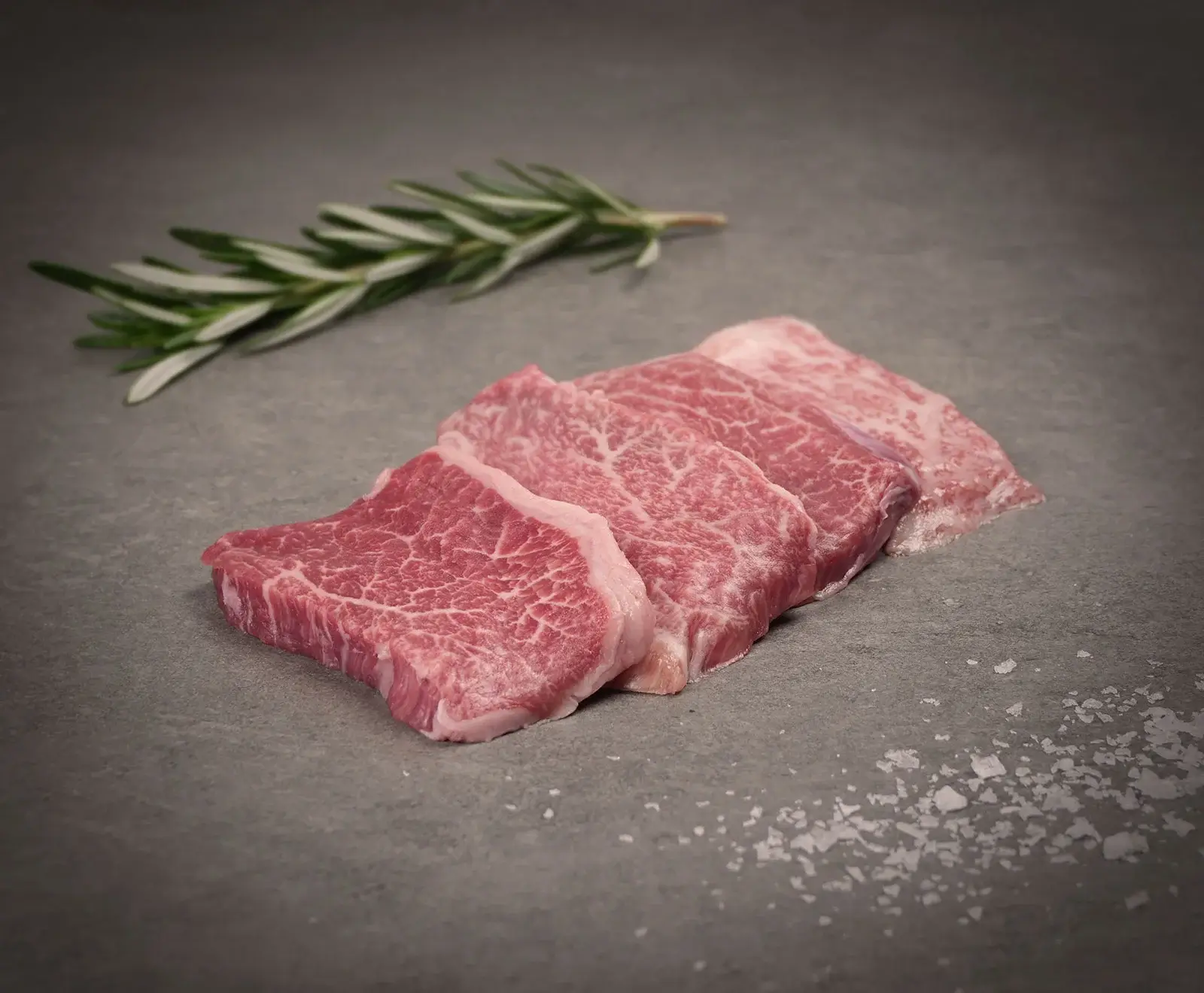 Japanische Kobe Wagyu Filet Slices 