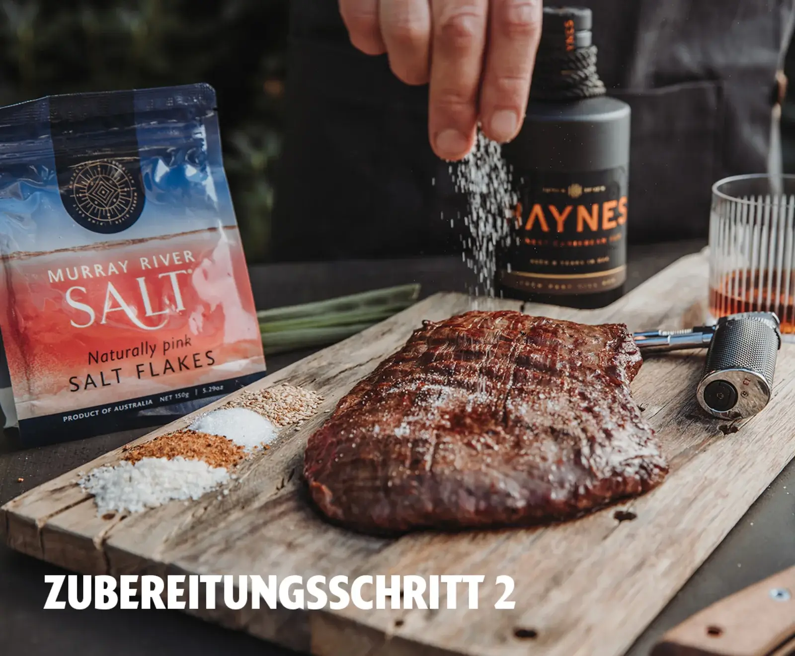 Rum Aged Flank Steak Vatertagspaket