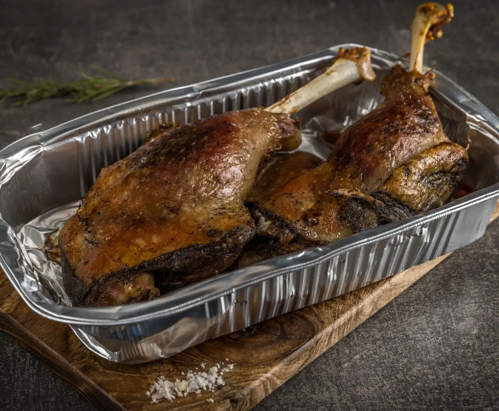 Koluda Gänsekeulen sous-vide vorgegart