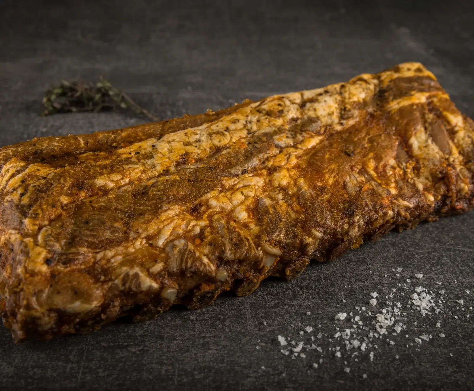 Niederrh. Duroc Rippchen Sous-vide vorgegart 760 g schockgefrostet