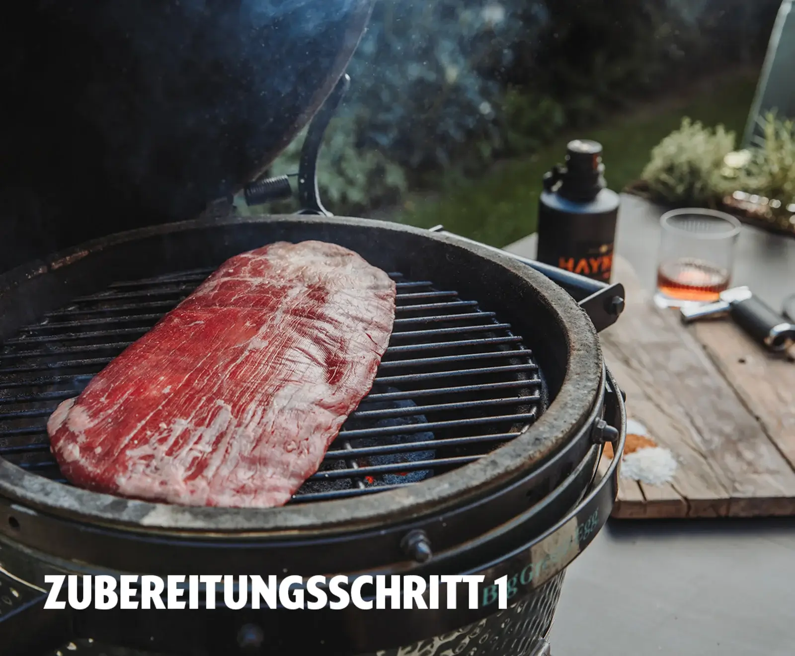 Rum Aged Flank Steak Vatertagspaket