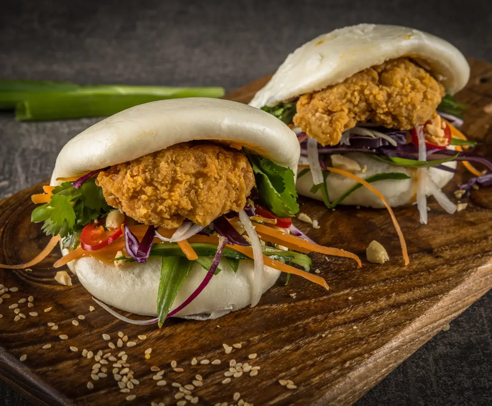 Japanische Bao Buns