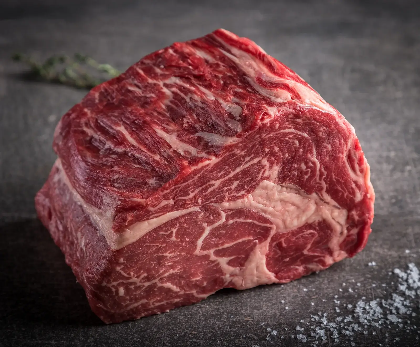 Entrecote / Rib Eye Steak Black Angus US Prime Creekstone Farms 1500 g