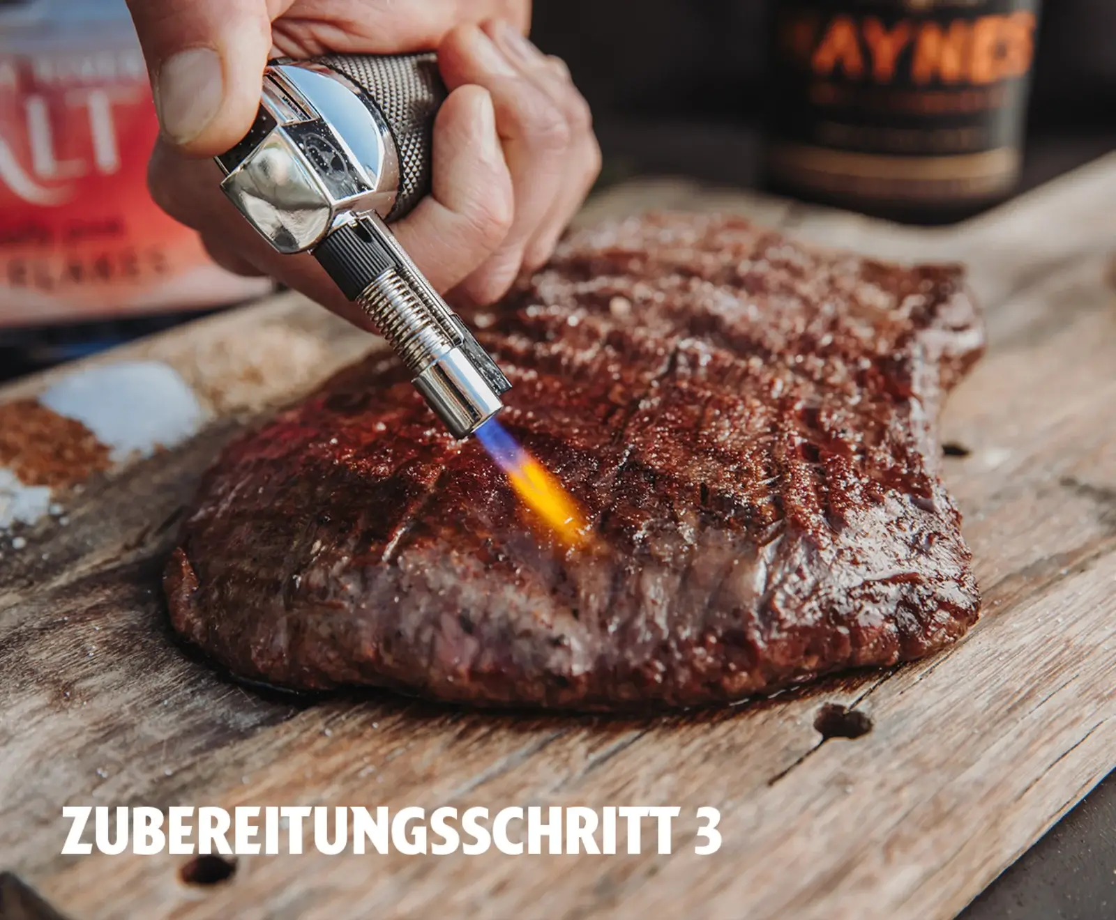 Rum Aged Flank Steak Vatertagspaket