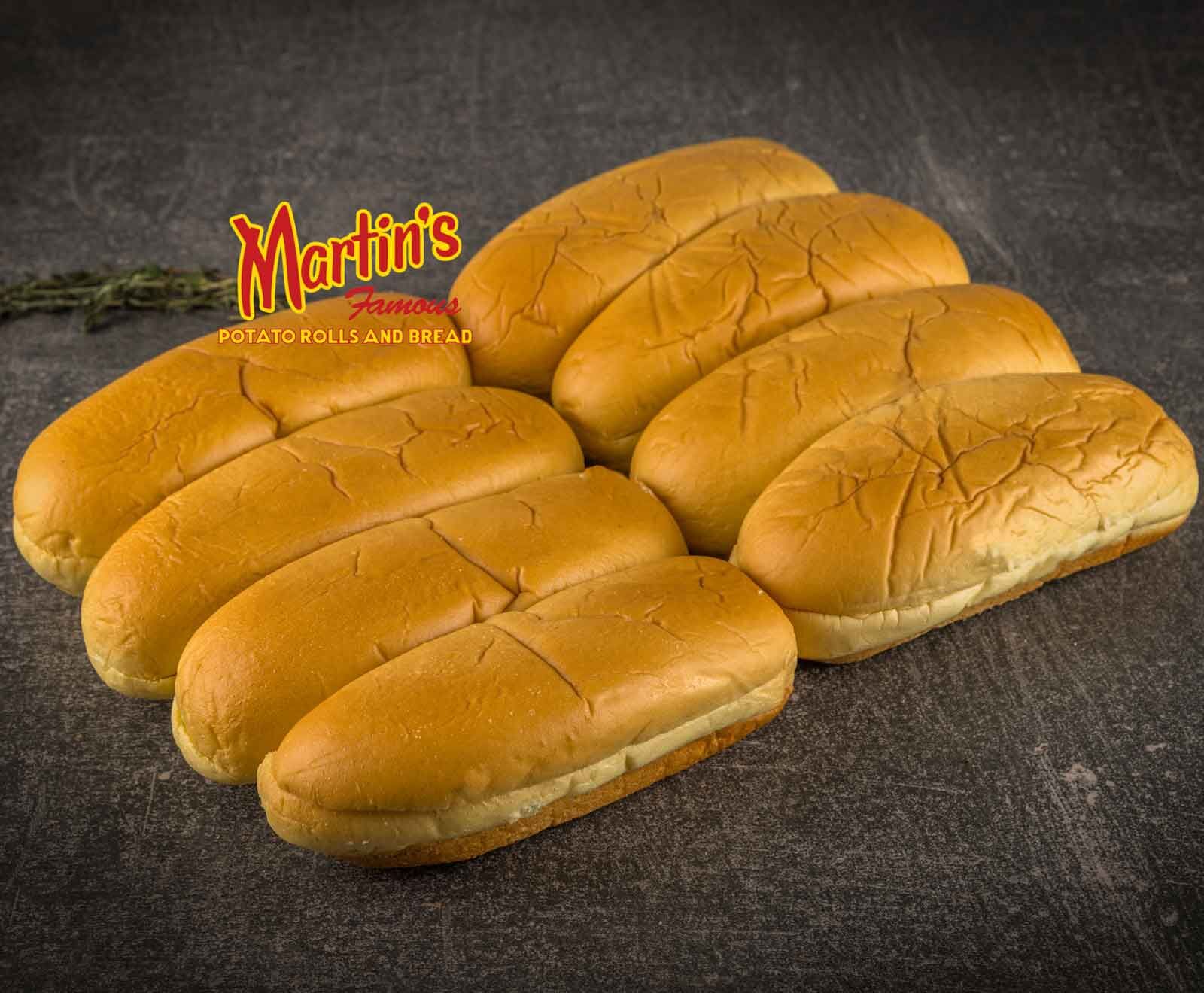 Martin's Long Hot Dog Potato Rolls