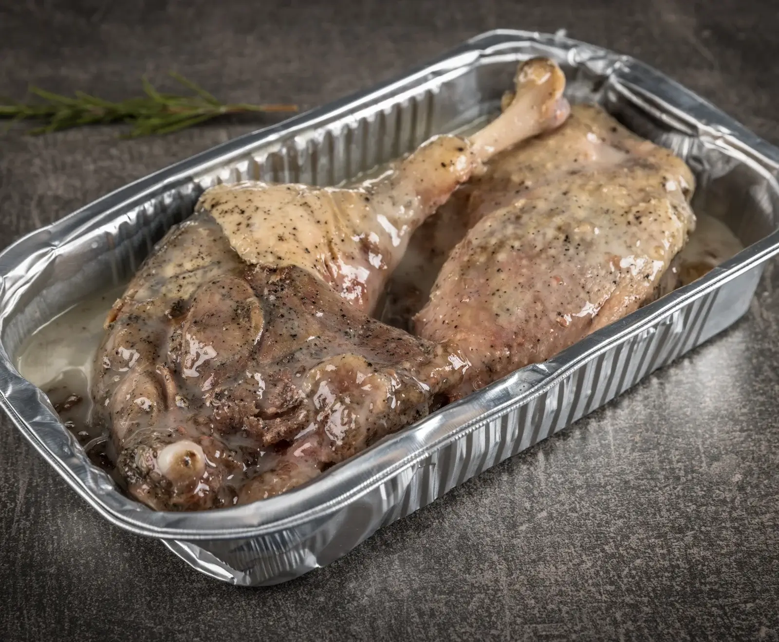 Koluda Gänsekeulen sous-vide vorgegart