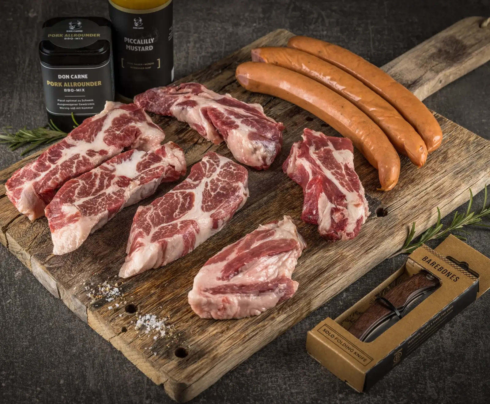Grillpaket "BBQ Klassiker Schwein" 