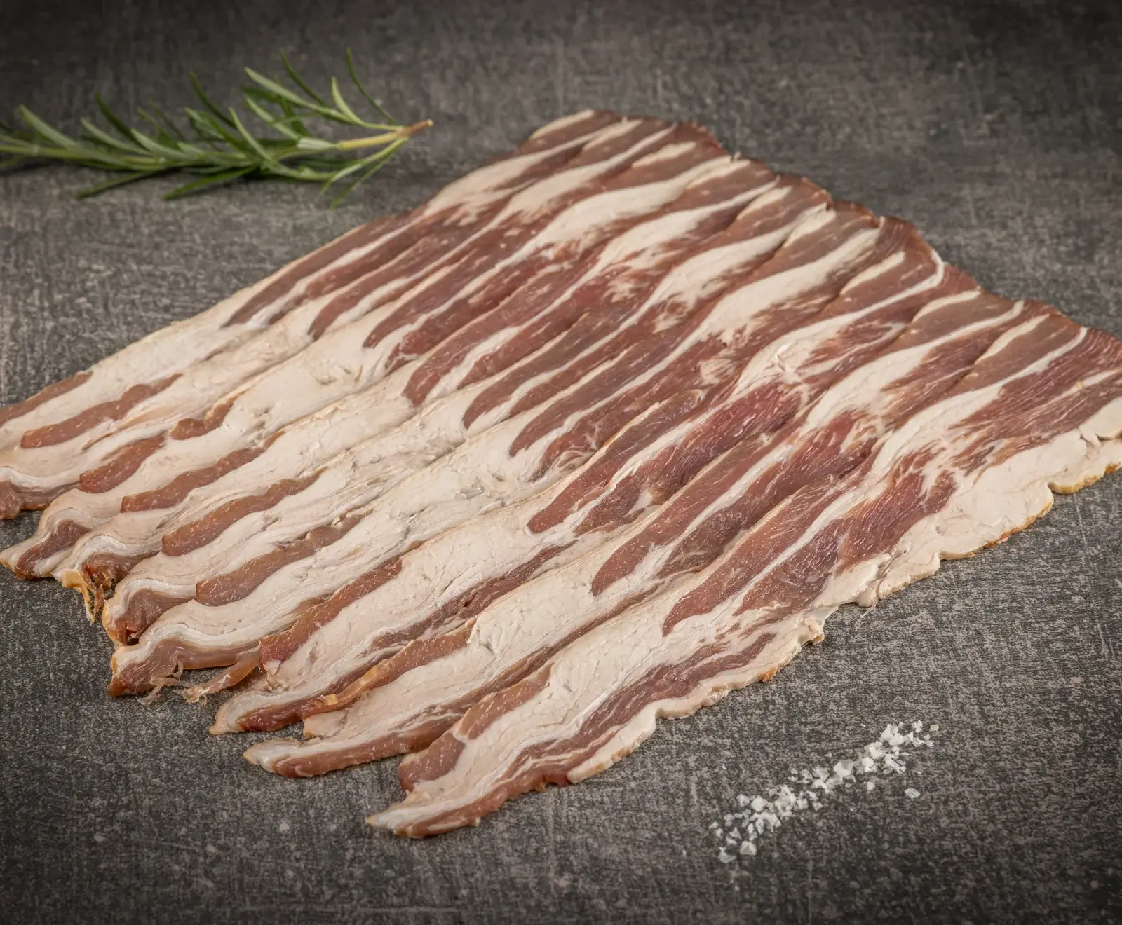 Australischer Black Angus Beef Bacon