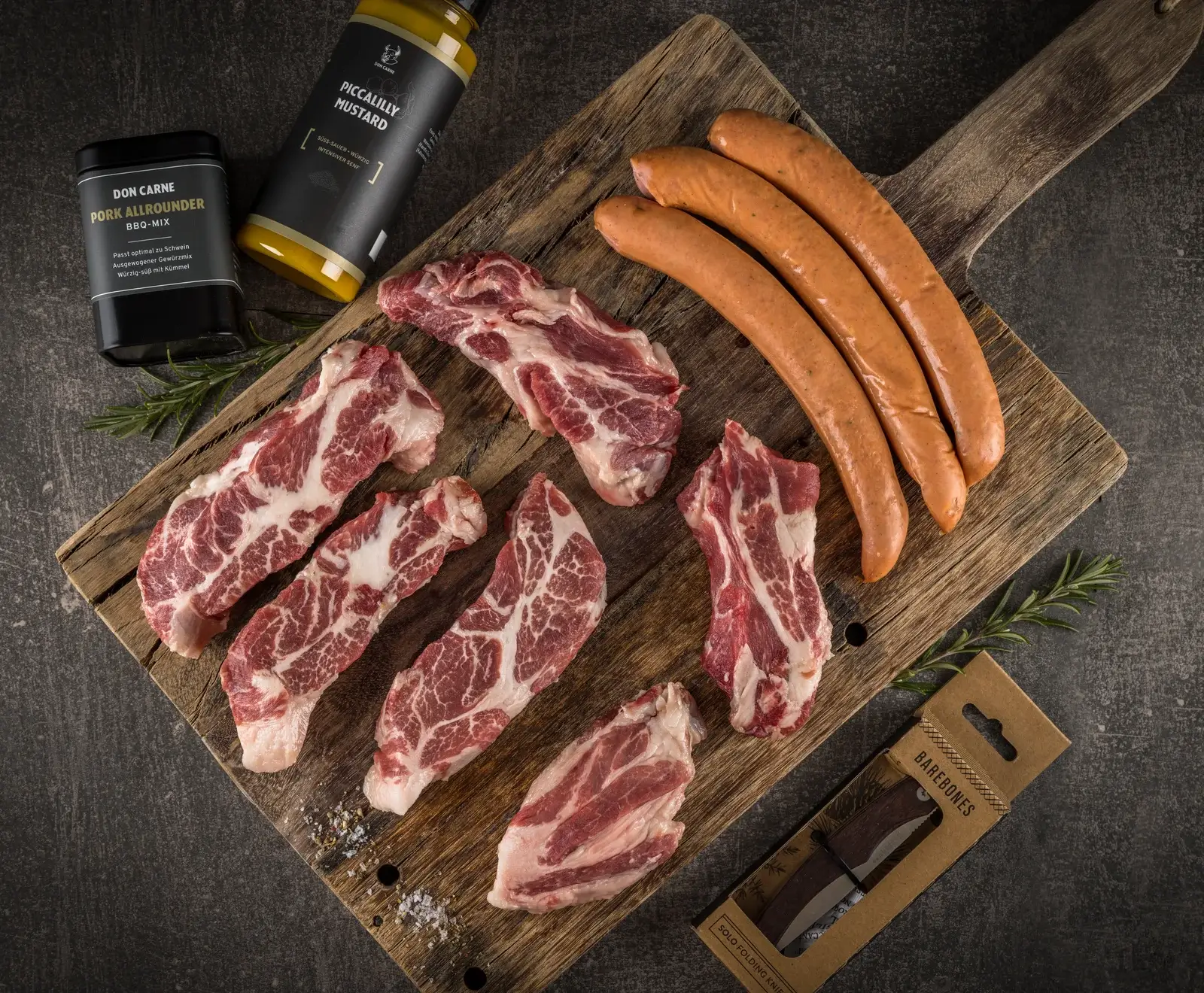 Grillpaket "BBQ Klassiker Schwein" 