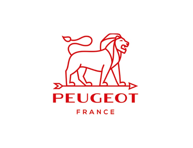 Das Logo von Peugot France