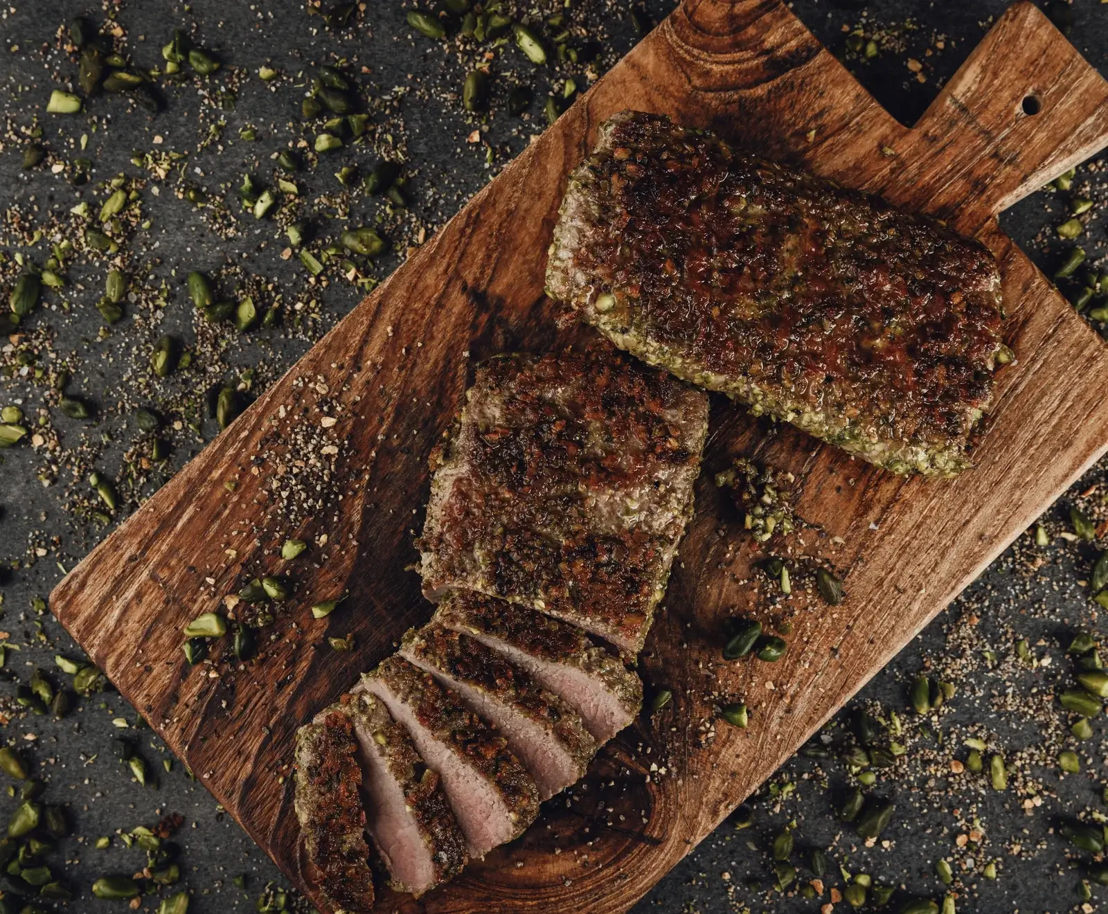 Lammlachse al Pistacchio