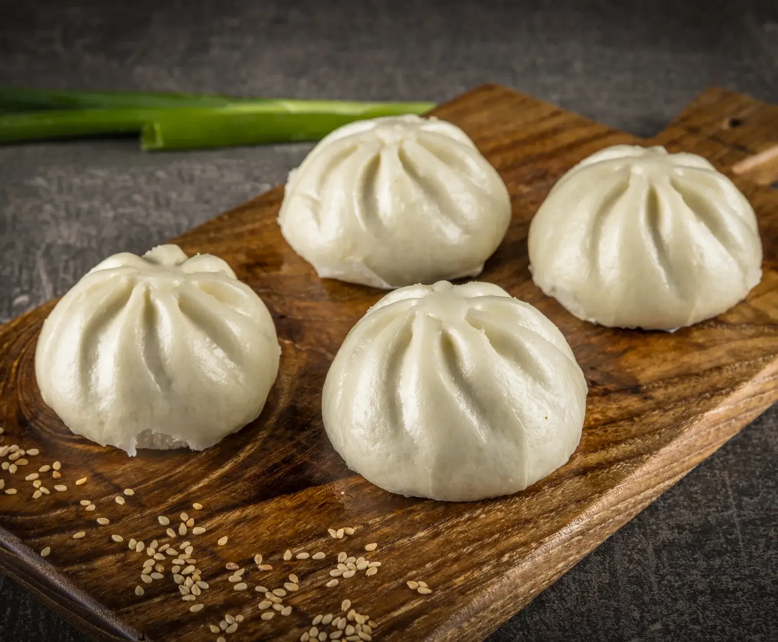 Japanische „Nikuman“ Dampfbrötchen